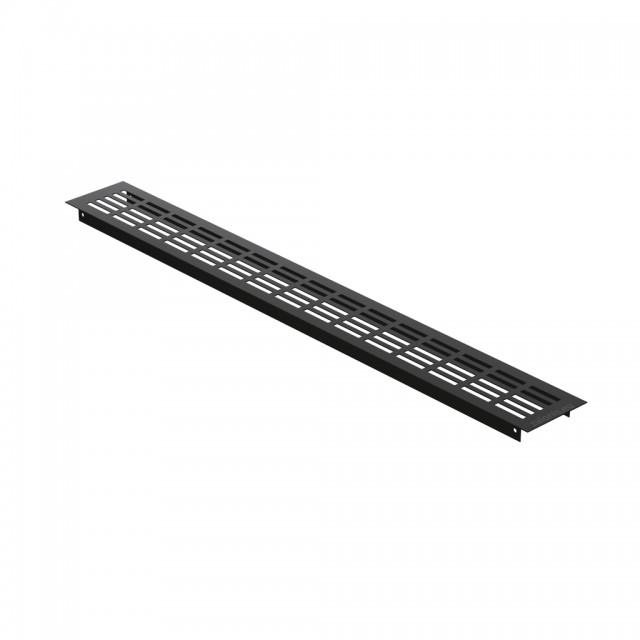 VENTILATION GRILLE COVER 7x58cm / BLACK
